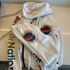 Aviator nation sweat set